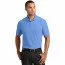 Футболка поло Port Authority Core Classic Pique Polo Carolina Blue - Класическая футболка поло Port Authority Core Classic Pique Polo Carolina Blue