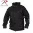 Толстовка на молнии тактическая черная Rothco Tactical Zip Up Hoodie 2507 - Толстовка на молнии тактическая Rothco Tactical Zip Up Hoodie 2507