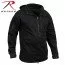 Толстовка на молнии тактическая черная Rothco Tactical Zip Up Hoodie 2507 - Толстовка на молнии тактическая Rothco Tactical Zip Up Hoodie 2507