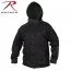 Толстовка на молнии тактическая черная Rothco Tactical Zip Up Hoodie 2507 - Толстовка на молнии тактическая Rothco Tactical Zip Up Hoodie 2507