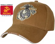 Rothco Globe and Anchor Low Profile Cap Coyote Brown 9827