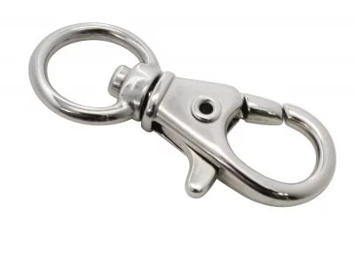 Поворотный карабин Rothco 1/2 Swivel Trigger Snap Hook / Nickel - 256, фото