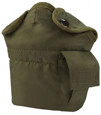 Чехол для фляги оливковый крепление ALICE Rothco G.I. Style Canteen Cover Olive Drab 616, фото