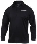 Rothco Moisture Wicking Long Sleeve Security Polo 2716