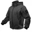 Куртка черная тактическая софтшелл Rothco Special Ops Tactical Soft Shell Jacket Black 9767 - Куртка тактическая софтшелл Rothco Special Ops Tactical Soft Shell Jacket Black - 9767