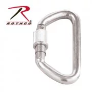 Карабин Locking D Carabiner Silver