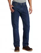 Sale Levi's Men's 501 Original Fit Jean Dark Stonewash 005010194