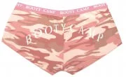 Rothco Women's Booty Shorts Baby Pink Camo w/ "Booty Camp" - 3976