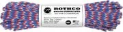 Rothco Nylon Paracord Type III 550 LB 100FT Red White Blue 127