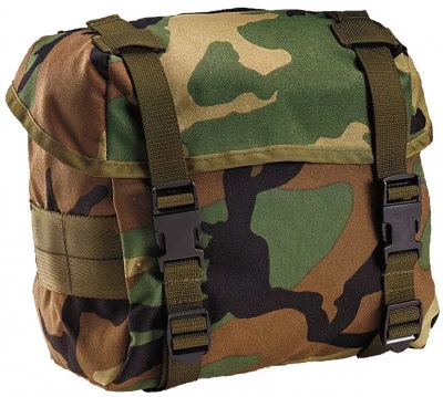 Грузовой поясной подсумок лесной камуфляж Rothco G.I. Type Enhanced Butt Packs Woodland Camo 40002, фото