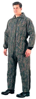 Комбинезон рабочий зимний охотничий камуфляж Rothco Insulated Coveralls Smokey Branch 7035, фото