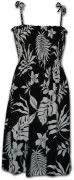 Pacific Legend Rayon Tube Dress - 708-107 Black