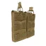 Койотовый подсумок для двух магазинов M16/AK47 Rothco MOLLE Open Top Double Mag Pouch Coyote Brown 31004 - Койотовый подсумок для двух магазинов M16/AK47 Rothco MOLLE Open Top Double Mag Pouch Coyote Brown 31004