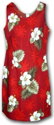 Женский сарафан Pacific Legend Hawaiian Short Tank Dress - 315-2798 Red, фото