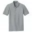 Футболка поло Port Authority Core Classic Pique Polo Gusty Grey - Класическая футболка поло Port Authority Core Classic Pique Polo Gusty Grey