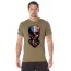 Койотовая байкерская футболка с черепом в стиле флага США Rothco US Flag Bearded Skull T-Shirt Coyote Brown 10822 - Койотовая байкерская футболка с черепом в стиле флага США Rothco US Flag Bearded Skull T-Shirt Coyote Brown 10822