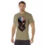 Койотовая байкерская футболка с черепом в стиле флага США Rothco US Flag Bearded Skull T-Shirt Coyote Brown 10822 - Койотовая байкерская футболка с черепом в стиле флага США Rothco US Flag Bearded Skull T-Shirt Coyote Brown 10822