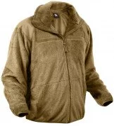 Rothco 3 Level 3 Gen ECWCS Fleece Jacket Coyote 9734