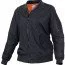Черная женская куртка пилота MA-1 от Rothco Flight Jacket Black 2410 - Женкая куртка бомбер Rothco Womens MA-1 Flight Jacket Black 2410