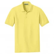 Port Authority Core Classic Pique Polo Lemon Drop Yellow