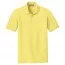 Футболка поло Port Authority Core Classic Pique Polo Lemon Drop Yellow - Класическая футболка поло Port Authority Core Classic Pique Polo Lemon Drop Yellow