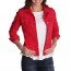 Джинсовая куртка Riders by Lee Indigo Women's Denim Jacket Jalapeno Red - Женская джинсовая куртка трекер Riders by Lee Indigo Women's Denim Jacket Jalapeno Red