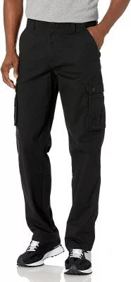 Брюки карго черные Lee Wyoming Relaxed Fit Cargo Pant Black 2004319, фото