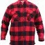 Рубашка фланелевая красная с мехом Rothco Extra Heavyweight Buffalo Plaid Sherpa-lined Flannel Shirt Red 3739 - Рубашка фланелевая красная с мехом Rothco Extra Heavyweight Buffalo Plaid Sherpa-lined Flannel Shirt Red 3739