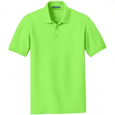 Футболка поло Port Authority Core Classic Pique Polo Lime, фото