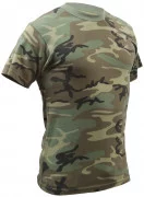 Rothco Vintage T-Shirt Woodland Camouflage 4777