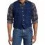 Wrangler® Unlined Denim Vest # Prewashed - 74130PW-1.jpg