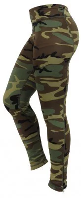 Женские леггинсы лесной камуфляж вудланд Rothco Womens Performance Workout Leggings, фото