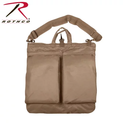 Cумка для шлема американская койотовая Rothco Flyers Helmet Shoulder Bag Coyote Brown 2430, фото