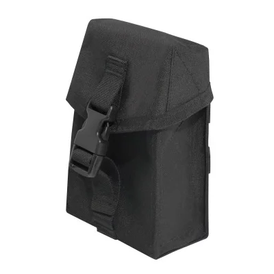 Подсумок черный для 100-патронного пулеметного магазина Rothco MOLLE 100 Round Utility Pouch Black 46520, фото