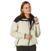Rothco Womens Trailsman Sherpa Fleece Jacket Cream/Black 13160