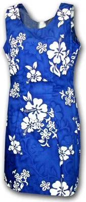 Женский сарафан Pacific Legend Hawaiian Short Tank Dress - 315-3156 Blue, фото