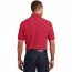 Класическая красная футболка поло Port Authority Core Classic Pique Polo Rich Red - Класическая краснаая футболка поло Port Authority Core Classic Pique Polo Rich Red