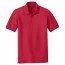 Класическая красная футболка поло Port Authority Core Classic Pique Polo Rich Red - Класическая краснаая футболка поло Port Authority Core Classic Pique Polo Rich Red