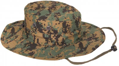 Панама лесной цифровой камуфляж с регулировкой размера Rothco Adjustable Boonie Hat Midnight Blue Camo 52560, фото
