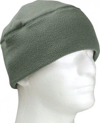 Шапка серо-зеленая флисовая Rothco Polar Fleece Watch Cap Foliage Green 8460, фото