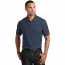 Футболка поло темно-синяя Port Authority Core Classic Pique Polo River Blue Navy - Класическая футболка поло Port Authority Core Classic Pique River Blue Navy