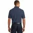 Футболка поло темно-синяя Port Authority Core Classic Pique Polo River Blue Navy - Класическая футболка поло Port Authority Core Classic Pique River Blue Navy