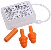 Rothco GI Type Silicon Earplugs Orange 4707