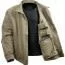 Куртка тактическая хлопковая хаки Rothco 3 Season Concealed Carry Jacket Khaki 5385 - Куртка тактическая хлопковая хаки Rothco 3 Season Concealed Carry Jacket Khaki 5385