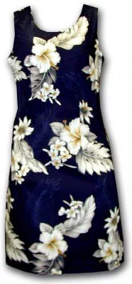 Женский сарафан Pacific Legend Hawaiian Short Tank Dress - 315-3162 Navy, фото