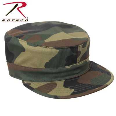 Кепка армейская лесной камуфляж Rothco Adjustable Fatigue Cap Woodland Camo 4540, фото