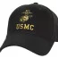 Бейсболка черная с эмблемой КМП США Rothco USMC With Globe & Anchor Insignia Cap 5327 - Бейсболка черная с эмблемой КМП США Rothco USMC With Globe & Anchor Insignia Cap 5327