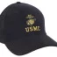 Бейсболка черная с эмблемой КМП США Rothco USMC With Globe & Anchor Insignia Cap 5327 - Бейсболка черная с эмблемой КМП США Rothco USMC With Globe & Anchor Insignia Cap 5327