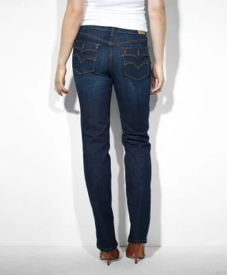 Джинсы Levis Women 505™ Straight Leg | Worn In, фото