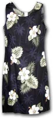 Женский сарафан Pacific Legend Hawaiian Short Tank Dress - 315-2798 Black, фото